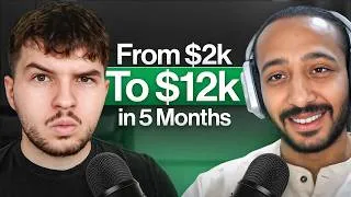 Thumbnail: He makes $12,000/m Editing for Business Owners (Muhammed's Story)