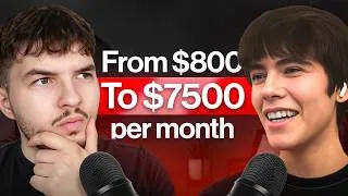 Thumbnail: Doomscrolling + Editing = $7,500/m: Chris' Story