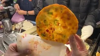 Thumbnail: $0.6 Scallion Pancake - Taiwanese Street Food
