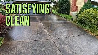 Thumbnail: Perfectly Cleaned, Looks NEW again, ASMR Pressure washing,#asmr, #satisfying, #drivewaycleaning,