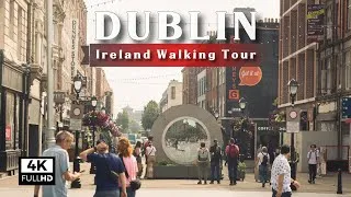 Thumbnail: Dublin, Ireland Walking Tour | Ambient City Walk | Street Photography POV