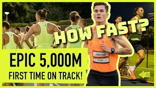 Thumbnail: PINCH ME! Racing 5000m with Elite Nike Athletes. Featuring Jakob Ingebrigtsen pacing a 5k!