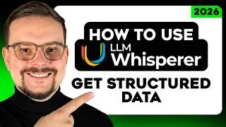 Thumbnail: How to Use LLMWhisperer - 2026 | Turn Messy Scans Into AI-Ready Data