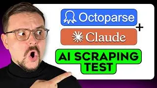 Thumbnail: Octoparse Tutorial - 2026 | How to Use Claude + Octoparse MCP for No-Code Web Scraping