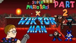 Thumbnail: SMBX2 Beta 5 - Mega Wiktor (Wiktor Man) Part 2 - Powrót czerwonych kamyczków