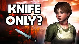 Thumbnail: Can You Beat Resident Evil With Only A Knife?