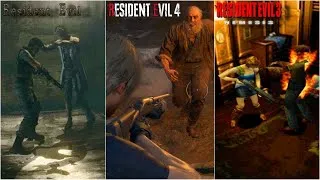 Thumbnail: Shotgun Leg Shot In Every Main Resident Evil Games