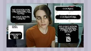 Thumbnail: How I Created My DIY Education Curriculum (aka Personal Curriculum) on Notion 📚 🖋
