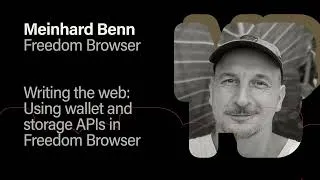 Thumbnail: Writing the dweb: Using wallet and storage APIs in Freedom Browser