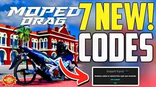 Thumbnail: [UPDATE 🏍️]🚨ALL NEW⚡SECRET CODES - MOPED DRAG ROBLOX CODES 2026 - MOPED DRAG CODES 2026