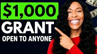 Thumbnail: $1,000 Grant Open Right Now (And Hardly Anyone Is Applying)