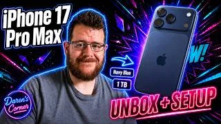 Thumbnail: iPhone 17 Pro Max: Unbox and Setup