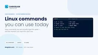 Thumbnail: Dargslan Linux Commands