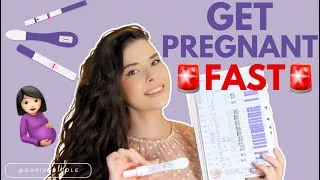 Thumbnail: GET PREGNANT FAST 🚨 Tips on how I got pregnant ‼️🤰🏻#getpregnant  #getpregnantfast  #ttc