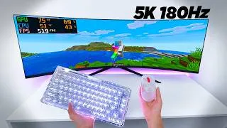 Thumbnail: Probé El MEJOR MONITOR DEL MUNDO - 5K 180Hz 🤔 Vale La Pena? | KTC H49S66