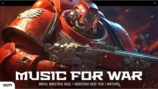 Thumbnail: Aggressive Music for WAR / Warhammer 40k / Brutal Industrial Bass Tech / Cyberpunk Mix 'RED ANGELS'