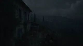 Thumbnail: Rainy Valley Under a Dark Storm | Heavy Rain & Deep Rolling Thunder for Peaceful Deep Sleep