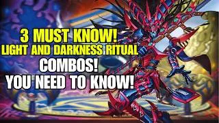 Thumbnail: Light and Darkness Ritual Combo Guide! 3 Must Know Combos! Yu-Gi-Oh!