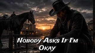 Thumbnail: Nobody Asks If I'm Okay 💔 | Emotional Dark Country Ballad | The Price of Being Strong
