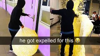 Thumbnail: SCHOOL PRANKS that got kids in BIG trouble