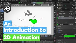 Thumbnail: Blender 2D Animation Tutorial : Intro to Blender Grease Pencil