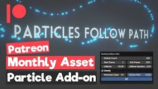 Thumbnail: [Patreon Monthly Asset] Blender Add-on : Particle Pro