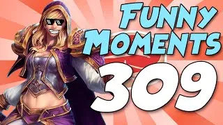 Thumbnail: Heroes of the Storm: WP and Funny Moments #309