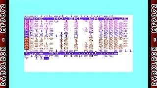 Thumbnail: Football Manager - [ 1984 - Vic-20 - Gameplay ]