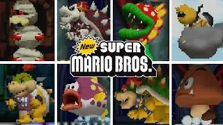 Thumbnail: NEW SUPER MARIO BROS. - All Bosses (As Luigi)