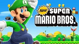 Thumbnail: NEW SUPER MARIO BROS. -  Full Game (100%, All Star Coins) (As Luigi)