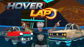Thumbnail: Steering with my FACE! | HoverLap on Meta Quest 3