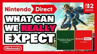 Thumbnail: Is This Nintendo's BIGGEST Switch 2 Direct? #nintendodirect #switch2 #zelda
