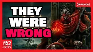 Thumbnail: I Was Wrong About Elden Ring On Switch 2 #eldenring #switch2 #fromsoft