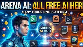 Thumbnail: How to Use Arena AI Tutorial | Best Free AI Chatbot Platform