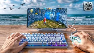 Thumbnail: I Surprised Everyone With This Mobile Setup☠️🔥| How to Play Free Fire With Keyboard & Mouse !