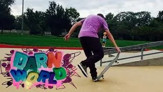 Thumbnail: episode 416: DARN WORLD SKATEBOARDS presents… SHOULD’VE WORE MY HELMET Hart Park skatepark MORRISSEY