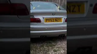 Thumbnail: Straight Piped BMW E46 M3 Cold start + Small revs