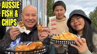 Thumbnail: WHAT AUSTRALIANS REALLY EAT | The Aussie Fish & Chip Shop Experience