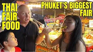 Thumbnail: THAI FAIR FOOD at PHUKET's BIGGEST FAIR. CHALONG TEMPLE FAIR PHUKET THAILAND