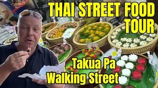 Thumbnail: Thai Street Food Tour: Street Food and Shopping at Takua Pa Walking Street, Phang Nga Thailand