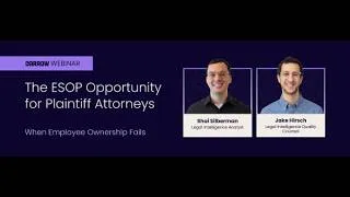 Thumbnail: The ESOP Opportunity for Plaintiff Attorneys: When Employee Ownership Fails