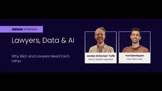 Thumbnail: Lawyers, Data & AI: Why R&D and Lawyers Need Each Other