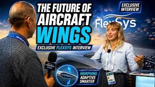 Thumbnail: Aircraft Wings That Change Shape  Exclusive FlexSys Interview  Farnborough 2026