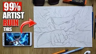 Thumbnail: Outline Kharab = Drawing Barbaad! (Gojo Secret Hack)