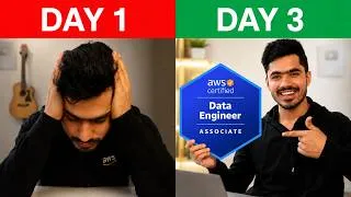 Thumbnail: AWS Data Engineering Associate Certification Preparation Guide | How I cleared in 3 DAYS?