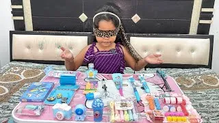 Thumbnail: Kya Darshika Jeet 🏆 Payegi Apne Favourite BLUE Colours ki Stationary||✏️📘|| @Darshikaandmamma 