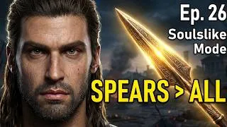 Thumbnail: Assassin's Creed Odyssey - Spears Are The Best All Around Weapons - Soulslike Mode Ep.26