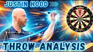 Thumbnail: Breaking Down JUSTIN HOOD's Darts THROW | Stance, Grip & Technique EXPLAINED
