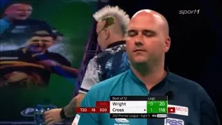 Thumbnail: 118 CHECKOUT ROB CROSS - Peter Wright vs Rob Cross | Night 5 | Darts Premier League 2021