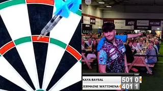 Thumbnail: 15 Year Old Kaya Baysal 105 Average vs Jermaine Wattimena!